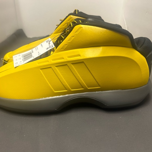 adidas Yellow and Gray Athletic Shoes main image 5